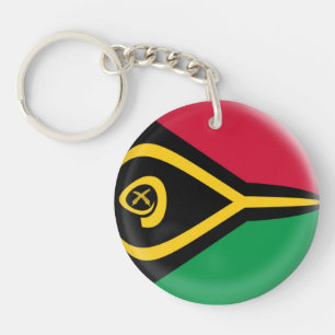 Schlüsselring-Vanuatu-Flagge Schlüsselanhänger