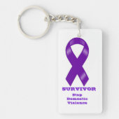 Schlüsselring zum Stoppen häuslicher Gewalt (Vorderseite)