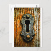 Schlüsselrolle Postkarte (Vorne/Hinten)