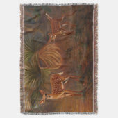 Schlüsselrotwild Kitze Decke (Vorderseite Vertikal)