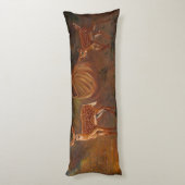 Schlüsselrotwild Kitze Seitenschläferkissen (Rückseite (Vertikal))