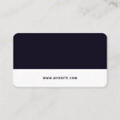 Schlüsselstruktur Skyline-Marine Visitenkarte (Rückseite)