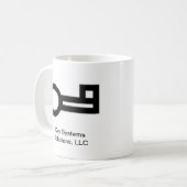 Schlüsselsystems-Lösungen, LLC-Tasse Kaffeetasse (Vorderseite Links)