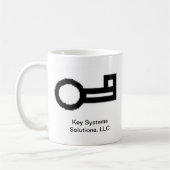 Schlüsselsystems-Lösungen, LLC-Tasse Kaffeetasse (Links)