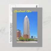 Schlüsselturm, Cleveland, Ohio, USA Postkarte (Vorne/Hinten)
