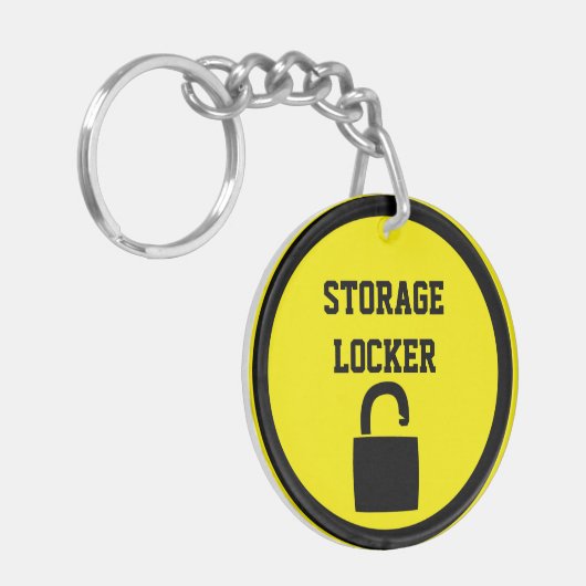 Schlüsselverschluß Schlüsselanhänger (Vorderseite links)