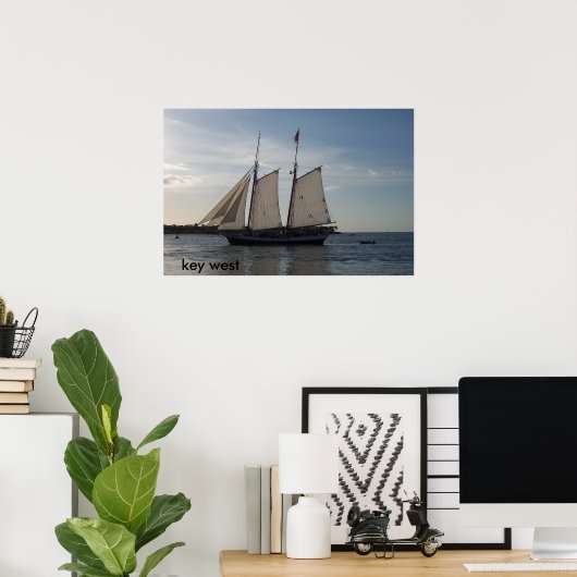 Schlüsselwesten Poster (Heimbüro)