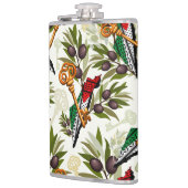 Schlüsselzeichen des Rückkehrrechts Palästinas Flachmann (Links)