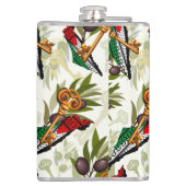 Schlüsselzeichen des Rückkehrrechts Palästinas Flachmann (Rückseite)