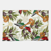 Schlüsselzeichen des Rückkehrrechts Palästinas Geschirrtuch (Horizontal)