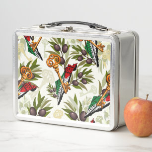 Schlüsselzeichen des Rückkehrrechts Palästinas Metall Brotdose