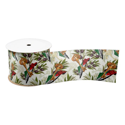 Schlüsselzeichen des Rückkehrrechts Palästinas Satinband (Spule)