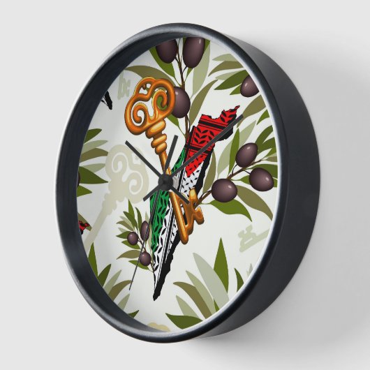 Schlüsselzeichen des Rückkehrrechts Palästinas Uhr (Winkel)