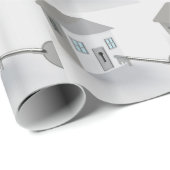 SchlüsselZuhause, wirklicher Anwesen-Agent, Geschenkpapier (Rolleneckpunkt)