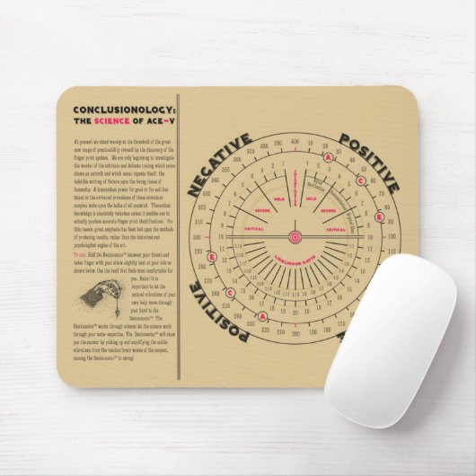 Schlussfolgerung - Wissenschaft von ACE-V Mousepad (Mit Mouse)