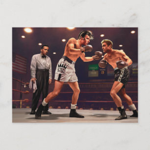 Schlussrunde Postkarte