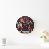 Schlussrunde Runde Wanduhr (Zuhause)