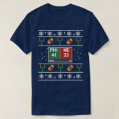 Schlussscore Ugly Sweater T-Shirt (Design vorne)