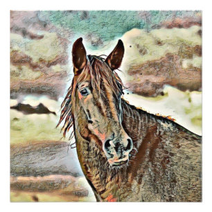 Schlusstier 2 fotodruck