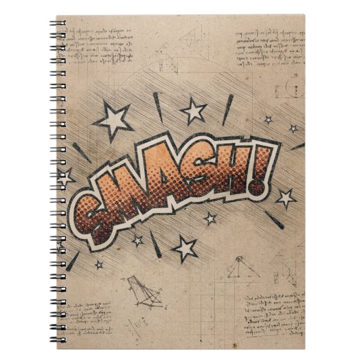 SCHMACH! Vintages Comic Buch Steampunk Pop Kunst (Vorderseite)