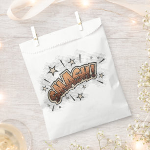 SCHMACH! Vintages Comic Buch Steampunk Pop Kunst Geschenktütchen