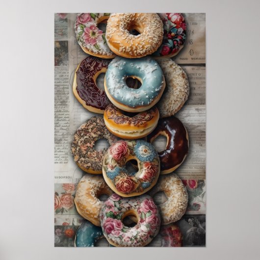 Schmackhafte Bagels Poster (Vorne)