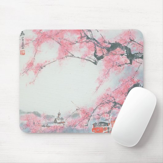 Schmal-mit der Eisenbahn beförderter Zug an Mt. Mousepad (Mit Mouse)