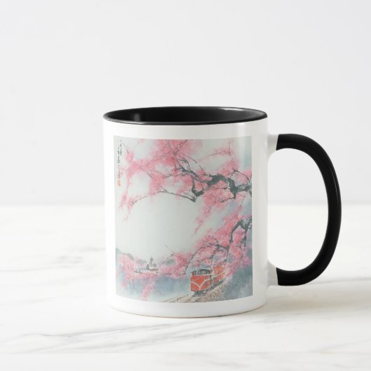 Schmal-mit der Eisenbahn beförderter Zug an Mt. Tasse (Rechts)