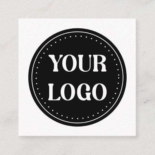 Schmal, modern, poliert und anpassbar begleitkarte (Vorderseite)