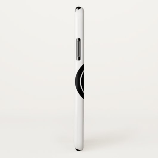 Schmal, modern, poliert und anpassbar Case-Mate iPhone hülle (Hinten/Rechts)