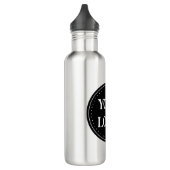 Schmal, modern, poliert und anpassbar edelstahlflasche (Links)