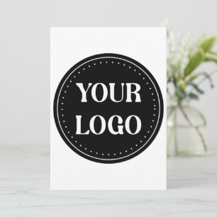 Schmal, modern, poliert und anpassbar einladung