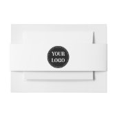 Schmal, modern, poliert und anpassbar einladungsbanderole (Vorderseite Beispiel)