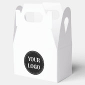 Schmal, modern, poliert und anpassbar geschenkschachtel (Geöffnet)