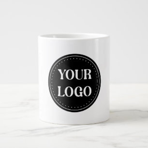 Schmal, modern, poliert und anpassbar Jumbo-Tasse