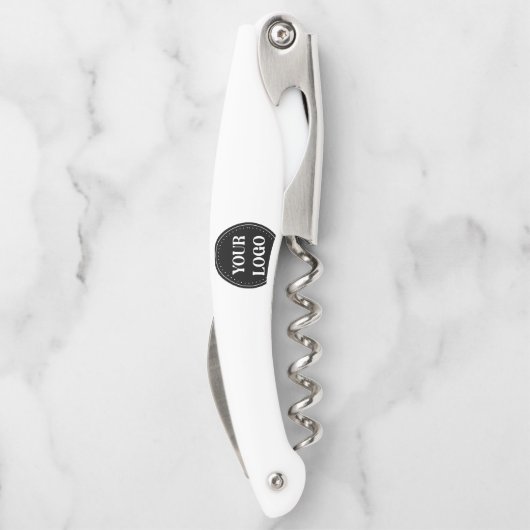 Schmal, modern, poliert und anpassbar kellnermesser (Rückseite)