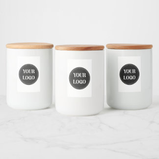 Schmal, modern, poliert und anpassbar lebensmitteletikett