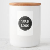 Schmal, modern, poliert und anpassbar lebensmitteletikett (Vorderseite)