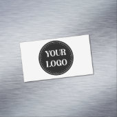 Schmal, modern, poliert und anpassbar magnetische visitenkarte (Beispiel)