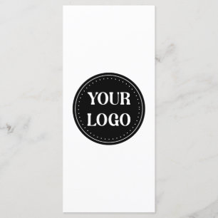 Schmal, modern, poliert und anpassbar menükarte