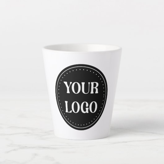 Schmal, modern, poliert und anpassbar milchtasse (Vorderseite)