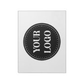 Schmal, modern, poliert und anpassbar notizblock (Rotiert)