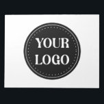 Schmal, modern, poliert und anpassbar notizblock<br><div class="desc">JEDER KANN DIESES DESIGN BENUTZEN.Sie können das Logo,  das Foto,  den Text und die Farben beliebig anpassen,  bearbeiten oder verändern. Vielen Dank.</div>