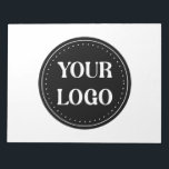 Schmal, modern, poliert und anpassbar notizblock<br><div class="desc">JEDER KANN DIESES DESIGN BENUTZEN.Sie können das Logo,  das Foto,  den Text und die Farben beliebig anpassen,  bearbeiten oder verändern. Vielen Dank.</div>