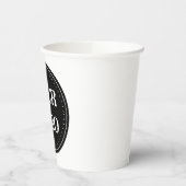 Schmal, modern, poliert und anpassbar pappbecher (Links)