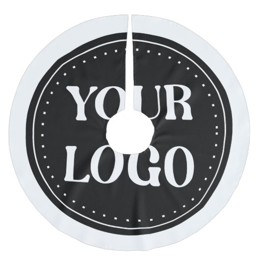 Schmal, modern, poliert und anpassbar polyester weihnachtsbaumdecke (Vorderseite)