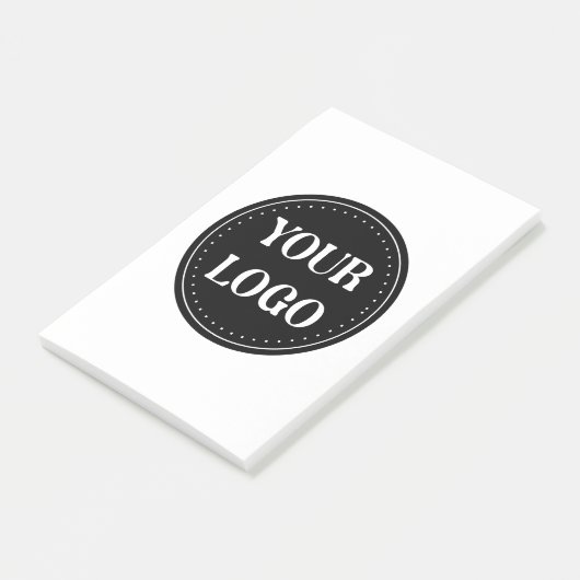 Schmal, modern, poliert und anpassbar post-it klebezettel (angewinkelt)