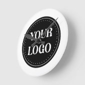 Schmal, modern, poliert und anpassbar runde wanduhr (Winkel)