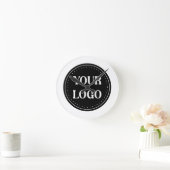 Schmal, modern, poliert und anpassbar runde wanduhr (Zuhause)