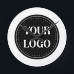 Schmal, modern, poliert und anpassbar runde wanduhr<br><div class="desc">JEDER KANN DIESES DESIGN BENUTZEN.Sie können das Logo,  das Foto,  den Text und die Farben beliebig anpassen,  bearbeiten oder verändern. Vielen Dank.</div>